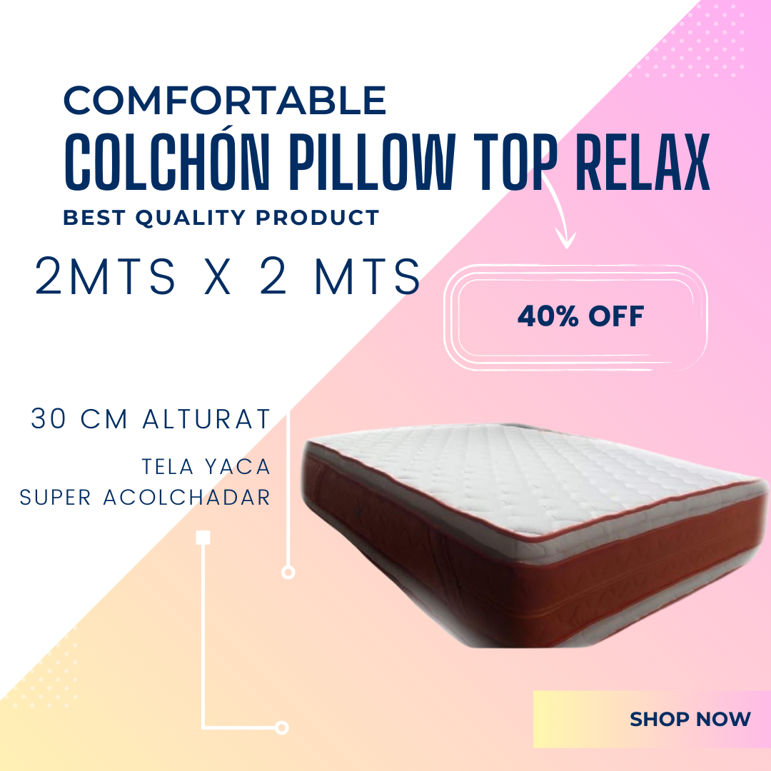 PillowTop 5V x 32 CMS (Jackard)